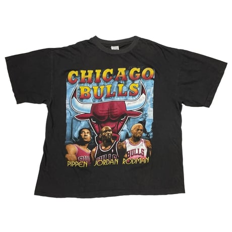 CHICAGO BULLS BOOTLEG RAP TEE EVANS XXL 9833