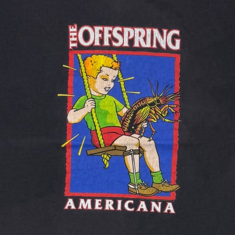 THE OFFSPRING AMERICANA BLACK GIANT BY TULTEX LARGE 2263