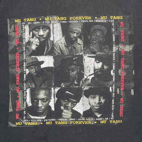 WU-TANG CLAN SQUARE MEMBER POLYGRAM XL 0766
