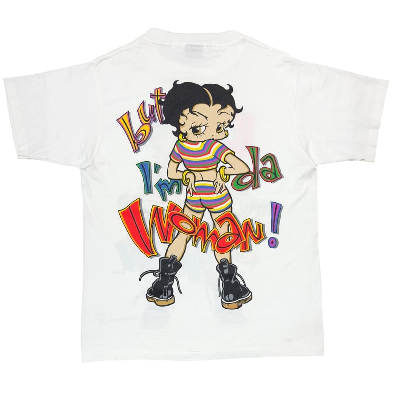 BETTY BOOP 1994 u may B da Man WHITE CHANGES LA