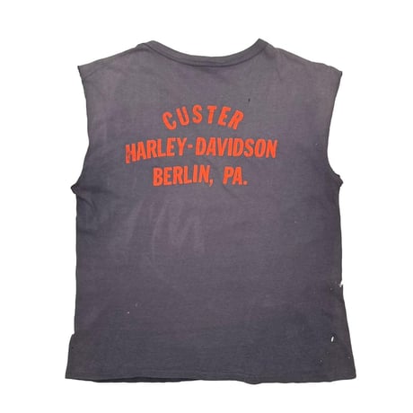 HARLEY DAVIDSON MORE THAN A MACHINE SLEEVELESS FITS LARGE 0012