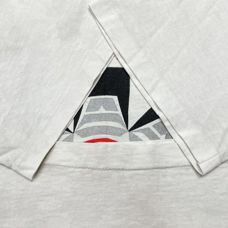 RED HOT CHILI PEPPERS 1991 DOUBLE SIDE Aztec TEE WHITE GIANT XL 8378