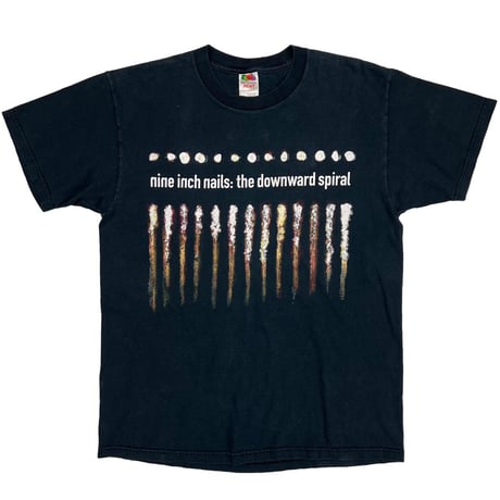 NINE INCH NAILS 00s the downward spiral FRUIT OF THE LOOM LARGE 4290