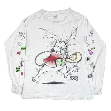 ALICE IN WONDERLAND WHITE RABBIT LS ANDAZIA LARGE 9712