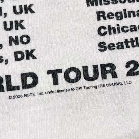THE ROLLING STONES BIGGER BANG WORLD TOUR 2006 WHITE ANVIL LARGE 4299