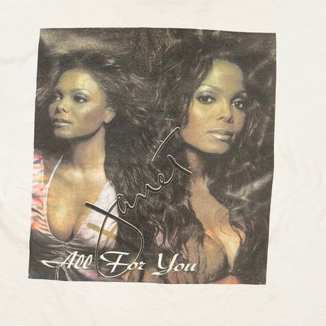 JANET JACKSON ALL FOR YOU TOUR 2001 BOOTLEG HANES XL 9836