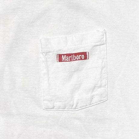 Marlboro CACTUS RODEO POCKET TEE WHITE ANVIL XL 1816