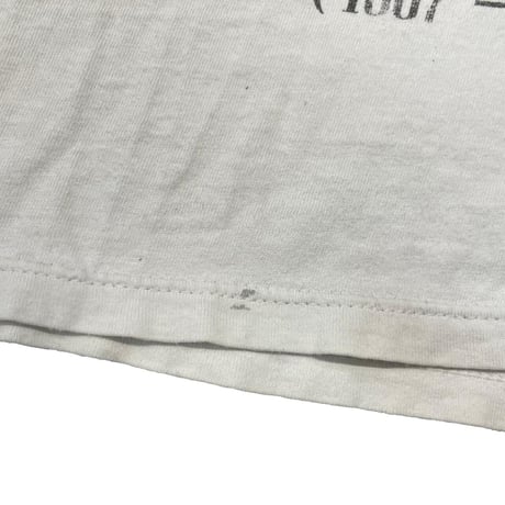 NIRVANA KURT COBAIN 1994 MEMORIAL MONOCHROME WHITE FITS XL 2759