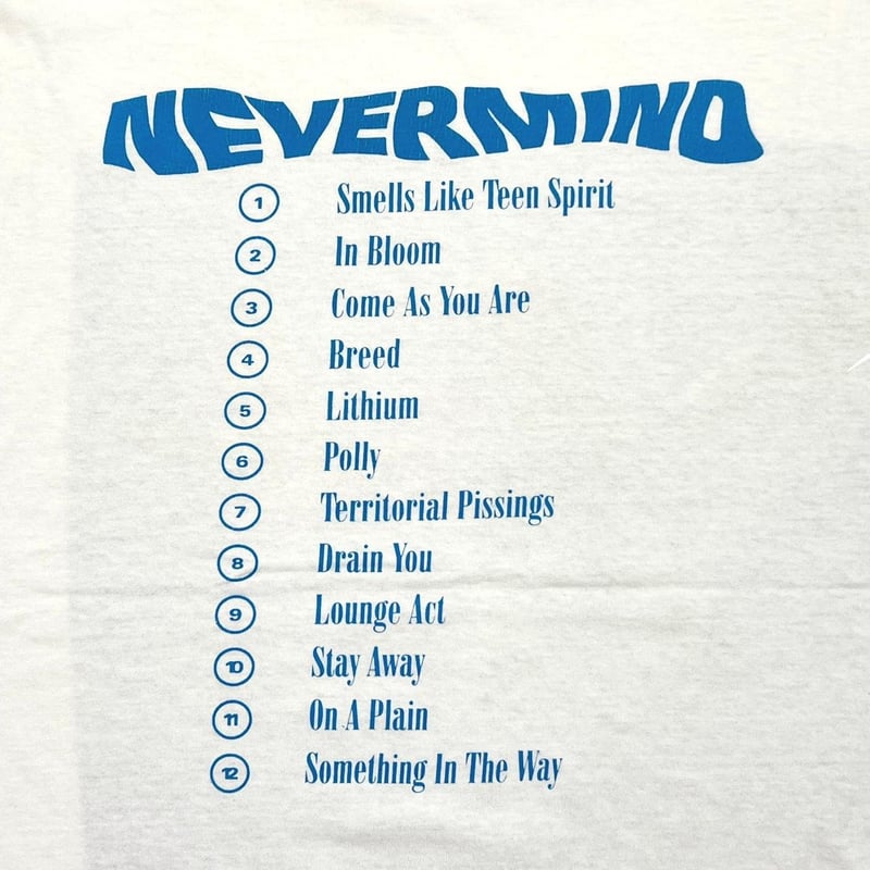 NIRVANA Y2K NEVERMIND FITS LARGE 1032 | greatLA