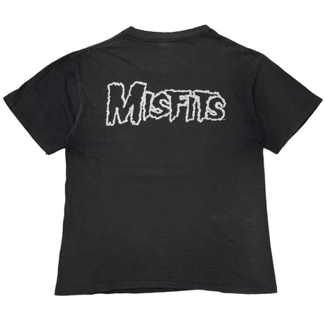 MISFITS 1997 SKULL MONOCHROME DOUBLE SIDE ALL SPORT MEDIUM 9288