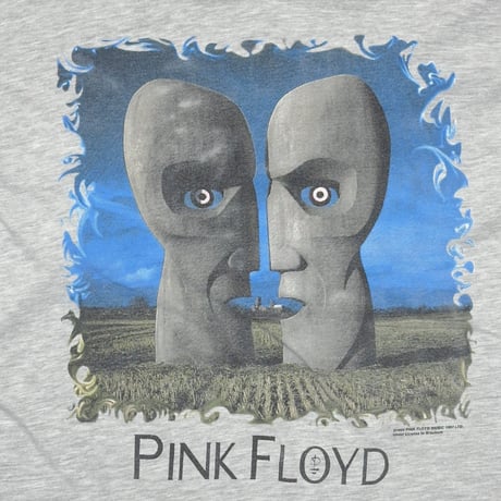 PINK FLOYD NORTH AMERICAN TOUR HOODIE ASH GREY BROCKUM XL 3833