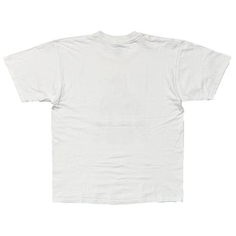 OLD&VINTAGE Y2K KURT COBAIN WEARING ANATOMICAL WHITE FRUIT OF THE LOOM LARGE 1197