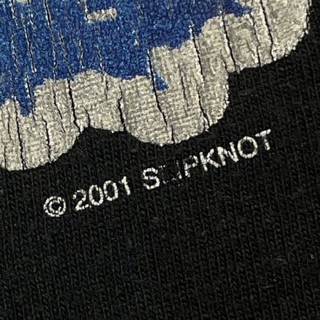 SLIPKNOT 2001 DOUBLESIDE FRUIT OF THE LOOM XL 5715