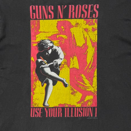 GUNS N' ROSES GONE TO HELL USE YOUR ILLUSION TOUR FITS XL 8577