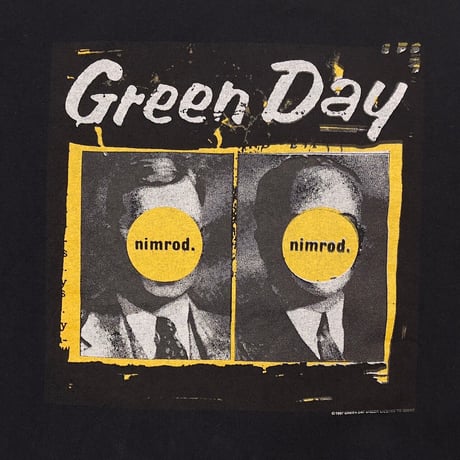 GREEN DAY NIMROD 00's BLACK FITS XL 6322