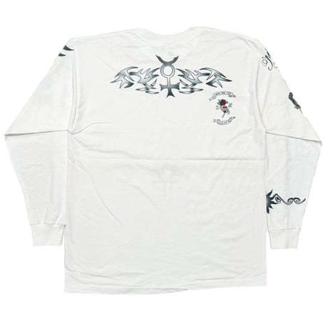 DENNIS RODMAN TATTOO LS WHITE XL 0467