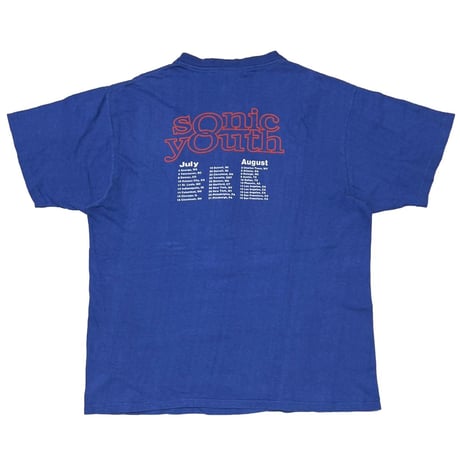 SONIC YOUTH WASHING MACHINE DOUBLE SIDE BLUE ACME LARGE 6843