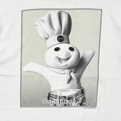 DOUGHBOY CK PARODY WHITE GILDAN XL 8904