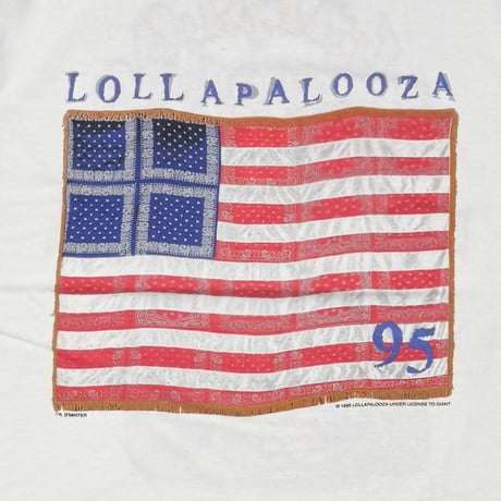 LOLLAPALOOZA 95 AMERICAN FLAG ANVIL LARGE 7935