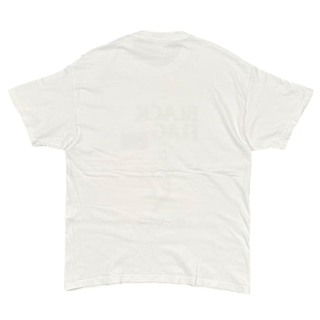 BLACK FLAG MY RULES HAND SIGN WHITE Hanes FITS LARGE 9742