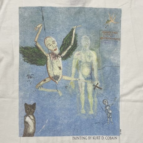 NIRVANA KURT COBAIN MEMORIAL ADULT GIANT BY TEE JAYS XL 9425