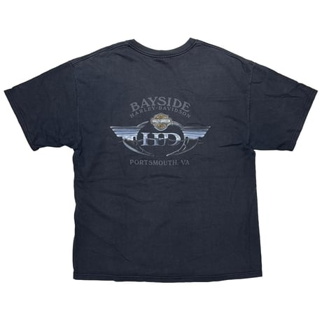 HARLEY DAVIDSON 2005 HOG'S BLOOD POCKET TEE FITS XL 5561