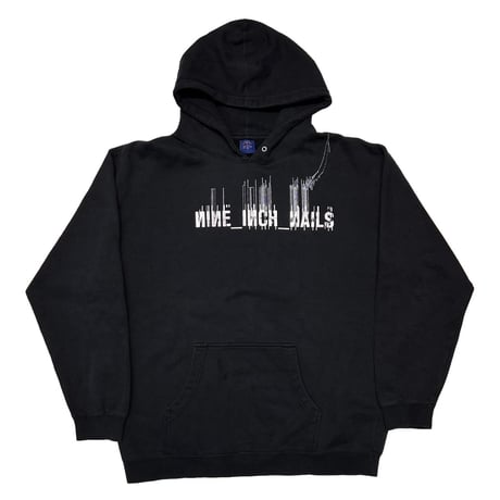 NINE INCH NAILS LIVE WITH TEETH 2005 HOODED SWEATSHIRT LARGE(FITS XL) 8628