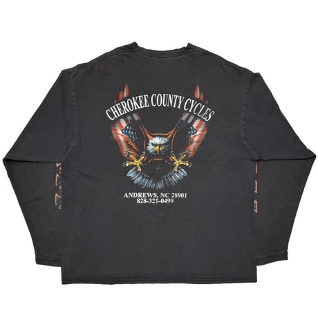 CHOPPERS FLAME IRON CROSS AMERICAN STYLE LS XXL 0640
