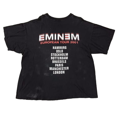 EMINEM EUROPEAN TOUR 2001 CHAINSAW FITS XL 1960