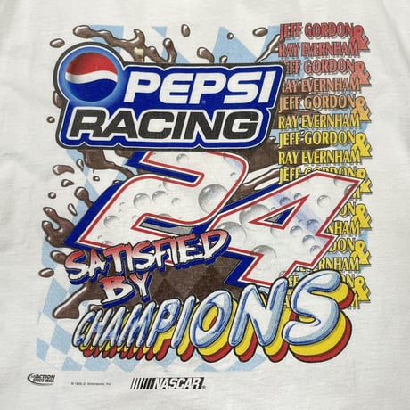 NASCAR 1999 PEPSI RACING THIRST FOR POWER WHITE CHASE LARGE 9096