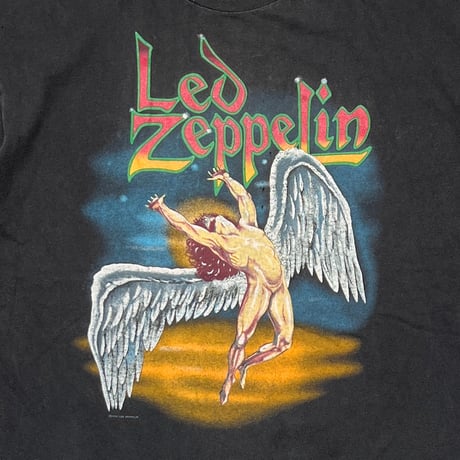 LED ZEPPELIN SWAN SONG BACK MEMBER HANES XL 5409