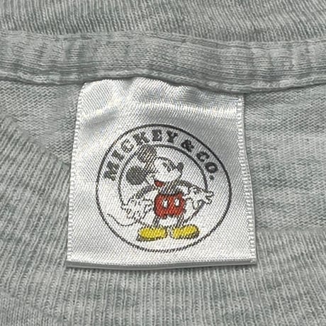 DISNEY VINTAGE CLASSIC MICKEY MOUSE BLUE PANT LINK PRINT GREY FITS XL 9165