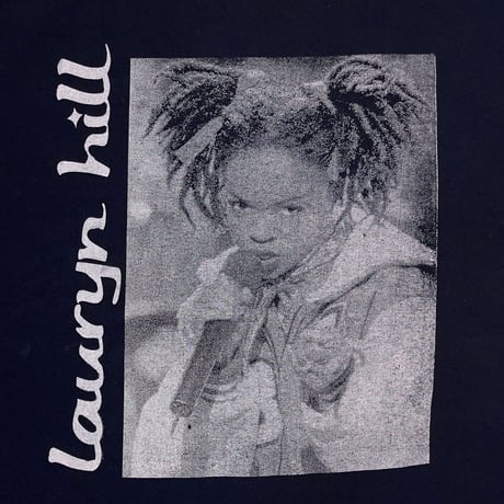 LAURYN HILL PORTRAIT DOUBLE SIDE TEE BLACK FITS XL 9687