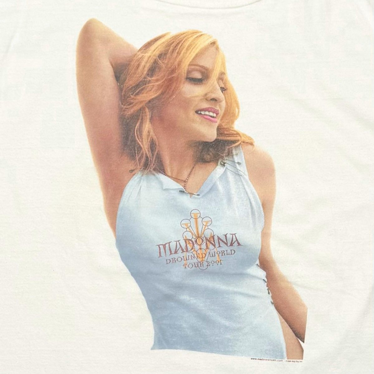 セール❗MADONNA:DROWNED WORLD STICKY &SWEET他 MADONNA DROWNED WORLD TOUR 2001 WHITE FRUIT OF