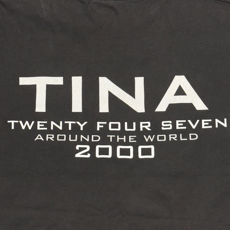 TINA TURNER TWENTY FOUR SEVEN AROUND THE WORLD 2000 BG XL 6070