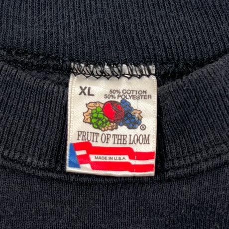 PHANTOM OF THE OPERA FRONT BIG MASK&ROSE CREWNECK SWEAT FRUIT OF THE LOOM XL 4559