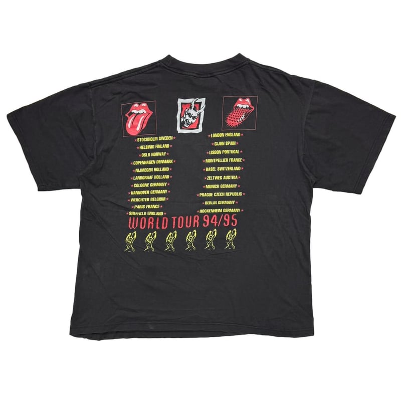 Rolling Stones 94/95 Voodoo Lounge 限定モデル THE ROLLING STONES VOODOO LOUNGE WORLD TOUR 94/