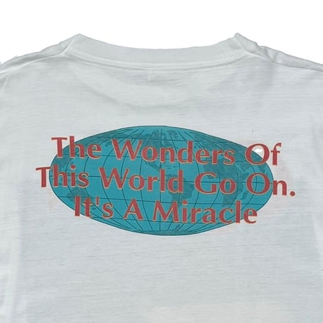QUEEN 1992 MEMBER FACE THE WONDERS OF THIS WORLD GO ON WHITE XL 7482