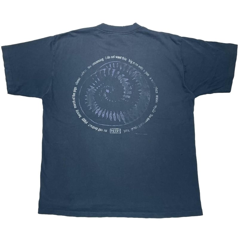 NINE INCH NAILS BOX LOGO AMMONITE ALL SPORT XL