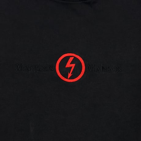 MARILYN MANSON EMBROIDERY LS FITS XL 4891