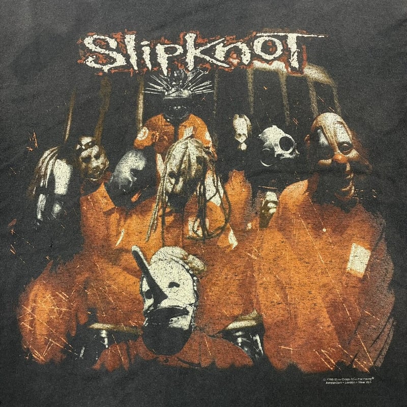 SLIPKNOT 1999 1st ALBUM JACKET DESIGN DANISH 2X