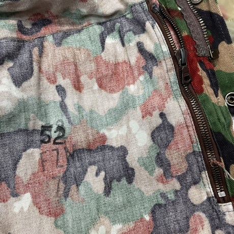 SWISS ARMY ALPEN CAMOUFLAGE MOUNTAIN PARKA 52 1756