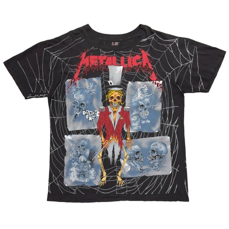 METALLICA PUSHEAD SPIDER WEB OVP GIANT LARGE 9083