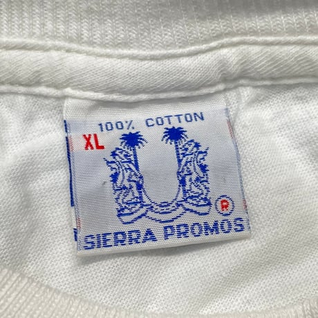 RED HOT CHILI PEPPERS SQUARE BLUE PRINT WHITE SIERRA PROMOS XL 5931