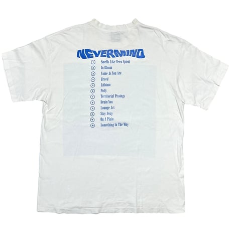 NIRVANA 1992 NEVERMIND GINAT XL 8898