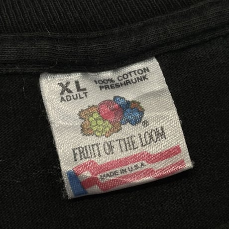 MARLBORO SNAKE PASS POCKET TEE BLACK FRUIT OF THE LOOM XL 0901