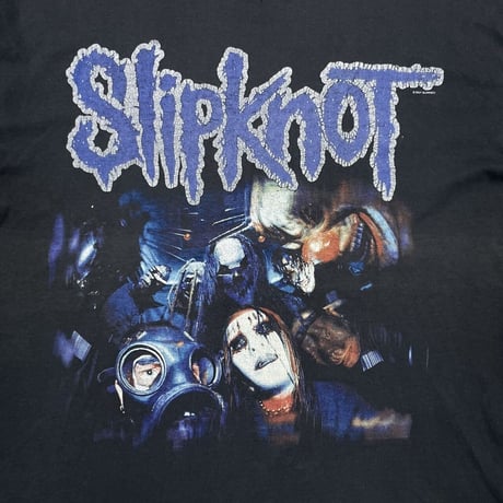 Slipknot 2001 DOUBLESIDE BLUE SCREEN STARS XL 2569