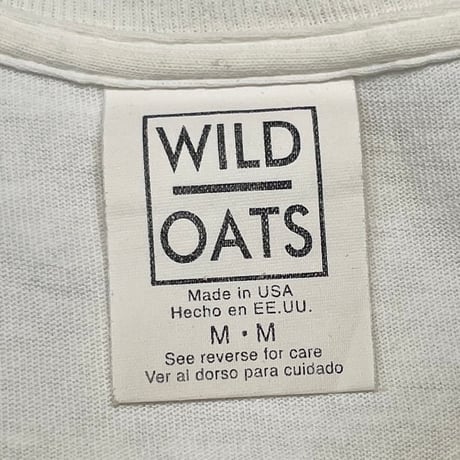 NIRVANA NEVERMIND WHITE WILD OATS MEDIUM 1674
