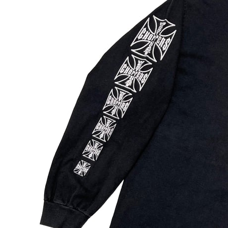 WEST COAST CHOPPERS IRON CROSS LONG BEACH, LA LS ALSTYLE LARGE 8630