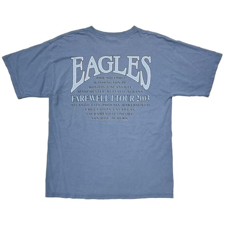 EAGLES FAREWELL I TOUR 2003 SLATE GILDAN LARGE 5239